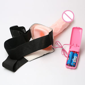 Sangle de gode creux en boîte personnalisée gratuite sur bite anale vibrante harnais d'assistance à l'érection du point G ultra élastique vibrateur de pénis <span class=keywords><strong>Dick</strong></span> - Product Image 3