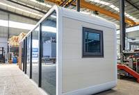Maison capsule de luxe en acier antisismique de 40 pieds pour hôtels, villas, écoles et centres commerciaux