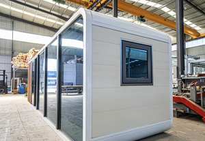 40 ft lüks anti-sismik çelik uyku Pod odası kapsül evi oteller için villa okulları merkezleri - Product Image 3