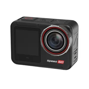 Haiita 4K 60fps Ultra HD Ai Sportkamera DV 1080P Firmware Helmhalterung 12M Körper wasserdichte Action Kamera mit Gimbal