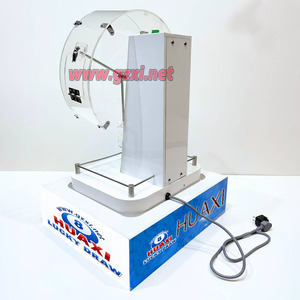 Machine de loterie électronique populaire HUAXI en acrylique à <span class=keywords><strong>50</strong></span> boules, mini tambour de bingo/keno de bureau, pour usage hôtelier, directement de l'usine - Product Image 2
