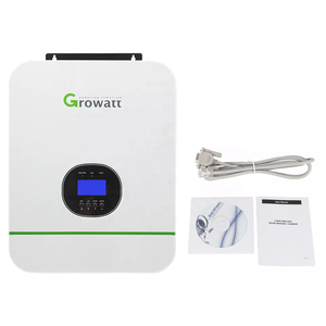 Onduleurs solaires hybrides Growatt MPPT 48V 3kW 3000W 5kW 5000W 10kW 15kW monophasés et biphasés pour systèmes solaires hors réseau et connectés au réseau - Product Image 2