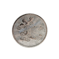 Pièces de monnaie en acier inoxydable de 24 mm et 25 mm pour centre de jeux d'échange de pièces, jeu de poussoir de pièces et machine à griffes de distribution