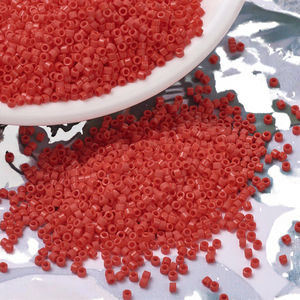 Lot de 10g de perles rondes Miyuki DB 11/0 Inde, 1,6 mm, série de couleurs unies en 18 couleurs, en verre et cristal pour le nail art - Product Image 2