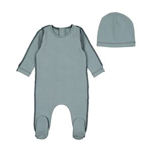 <span class=keywords><strong>Pijama</strong></span> Enterizo de Algodón 100% para Bebé Niña o Niño, Diseño de Costura Personalizado, Ropa Cómoda para Recién Nacido, Cuello Redondo, Mono, Venta al por Mayor - Product Image 2