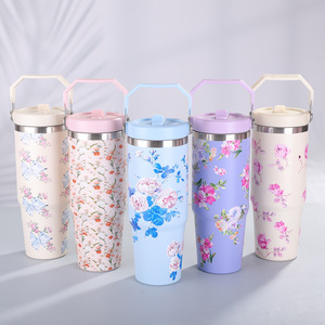Vasos de acero inoxidable de marca personalizada 24H Retención de temperatura Diseño resistente Botellas de agua aisladas al vacío para equipos al aire libre - Product Image 2