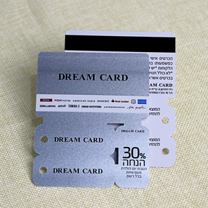 Forma personalizada Plata PVC NFC RFID Mini etiqueta Lealtad Regalo Membresía Combo Tarjetas clave - Product Image 6