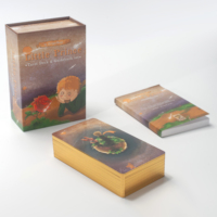 Boîte cadeau magnétique personnalisée, Jeu de cartes de tarot en papier de haute qualité, Le Petit Prince, cartes de jeu pour la guérison spirituelle