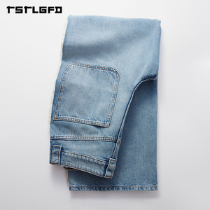 Pantalon de jogging cargo ample coupé-cousu en molleton épais 400 g/m², délavage vintage, style streetwear oversize, vente en gros - Product Image 3