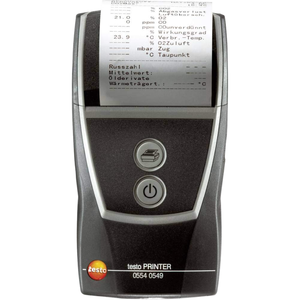 Testo 0554 0549 Fast IRDA <b>Printer</b> with ABS Material 5W Power 1-Year Warranty for Flue Gas Analyser - Product Image 4