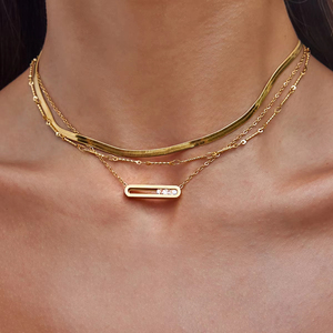 MIRADIA Trendiger Schmuck Zirkon-Sonnenblumen-Halskette 18k <span class=keywords><strong>Gold</strong></span> Edelstahl Zirkon-Kreuz-Halskette Hohler Sonnenanhänger - Product Image 3