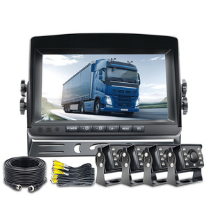 XYD Factory Sales Kit de moniteur DVR Quad Split 9 pouces avec 4 caméras AHD Système de recul pour voitures, camions et <span class=keywords><strong>bus</strong></span> - Product Image 5