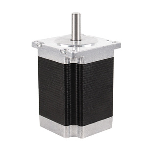 มอเตอร์สเต็ปเปอร์ Nema 34 2 เฟส 12 โวลต์ ดีซี แกน 8 มม. แบบไฮบริด สำหรับหุ่นยนต์ - Product Image 1