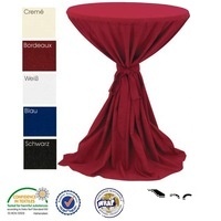 <span class=keywords><strong>Housse</strong></span> de <span class=keywords><strong>table</strong></span> de bistrot en spandex, extensible, pour <span class=keywords><strong>table</strong></span> de cocktail, offre spéciale - Product Image 3