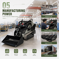 Chargeuse compacte NIMBUS à système hydraulique fermé et pompe à double piston, idéale pour les travaux en verger - Meilleures ventes