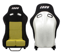 Siège baquet modifié EDDYSTAR pour voiture de course, simulateur de course de drift
