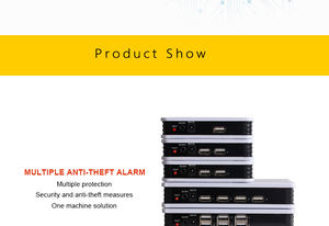 Розничный магазин, оптовая продажа, противоугонное устройство, 8 портов, Мобильная сигнализация для сотового телефона с зарядкой - Product Image 2