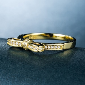Anello con Fiocco per Donne, Gioiello Elegante e Scintillante, Vendita all'Ingrosso - Product Image 6