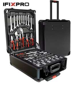 899ピースツールキット 家庭用カスタマイズメタルツールセット 家庭用ツールボックスセット メカニックツールセットボックス - Product Image 4