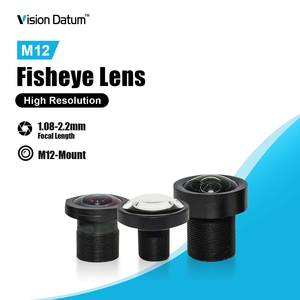 Objectif industriel grand angle 12MP 1/3.2\" M12-Fisheye pour la surveillance des scènes - Product Image 2