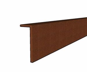Corten Steel Lawn Edging 10m Rounded Top 10m <b>Folding</b> Lawn Edging DIY Lawn Edging Fence for Orchards Flower <b>Bed</b> Edging - Product Image 5