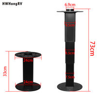 Pied de table réglable pour camping-car Air Drive RV avec hauteur réglable pied de table pneumatique pour camping-car