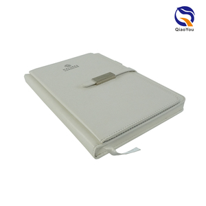 Cuaderno de Cuero Blanco con Impresión de Logotipo Personalizado al por Mayor de Fábrica, Papel Offset, 100 Hojas - Product Image 3