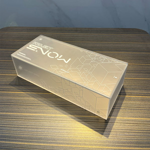 Tùy Chỉnh Engravable & UV In Ấn Trong Suốt Acrylic Frosted Kéo Hộp Lưu Trữ Hộp & Thùng Cho Quà Tặng Bao Bì Hiển Thị - Product Image 3