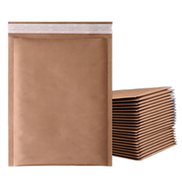Enveloppes à bulles auto-adhésives en papier kraft épais 4 mm, 180 g/m², résistantes à la déchirure, imprimées offset, taille moyenne