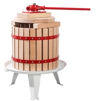 Xh Model 001 Hoge Efficiëntie Spiraal Juicer Hout Materiaal Commercieel Gebruik Eenvoudig Te Bedienen Fruitpers Extractie