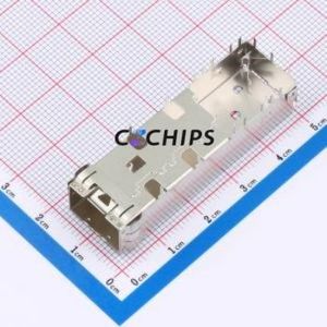 SFP 22946675 1X1H+ Optical Module Connector Through hole Component (THT) Connector Case (Cage) SFP+ 1 With Crescent - Product Image 1