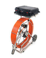 Caméra de canalisation souterraine AMJET R14-MAX 512 Hz 360° ° +180 ° Système d'inspection par caméra pour les canalisations domestiques et les relevés des égouts
