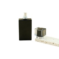 Perfume Corporal Personalizado de Marca Privada Negro para Mujeres y Hombres, Fragancia de Lujo de Larga Duración, OEM ODM