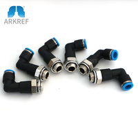 Conector Neumático Rápido de la Marca Alemana FESTOS, Conexiones en L de Empuje Rápido QSLL-G1/4-8