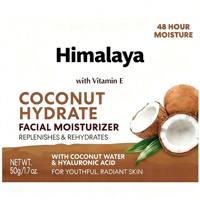 Crème hydratante pour le visage vegan biologique à l'eau de coco naturelle OEM, nourrissante en profondeur, antioxydante, éclaircissante, pour tous types de peaux