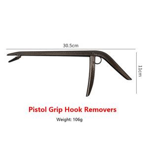30.5*11cm 106g Pistol-grip Gancho Removedor 2 Cores Multifuncional Em Aço Inoxidável <span class=keywords><strong>Fish</strong></span> Controller Fishing Grip Lure Removedores - Product Image 2