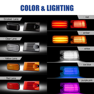 Vente en gros de 10 pièces de feux de toit de cabine à LED OE 25809312/16531442/15090525 pour <span class=keywords><strong>Hummer</strong></span> <span class=keywords><strong>H2</strong></span>/<span class=keywords><strong>H2</strong></span> SUT 2003-2009 Kits de feux de circulation - Product Image 2