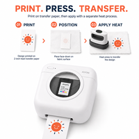 Imprimante photo thermique portable AIYIN C2 4-en-1 mini 2 pouces avec papier transfert thermique en stock pour projets DIY personnalisés