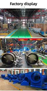 Vanne à opercule manuelle en acier inoxydable à joint rigide, vanne pour eau et boues, à double <span class=keywords><strong>bride</strong></span>, en acier moulé, taille de port 50 - Product Image 5