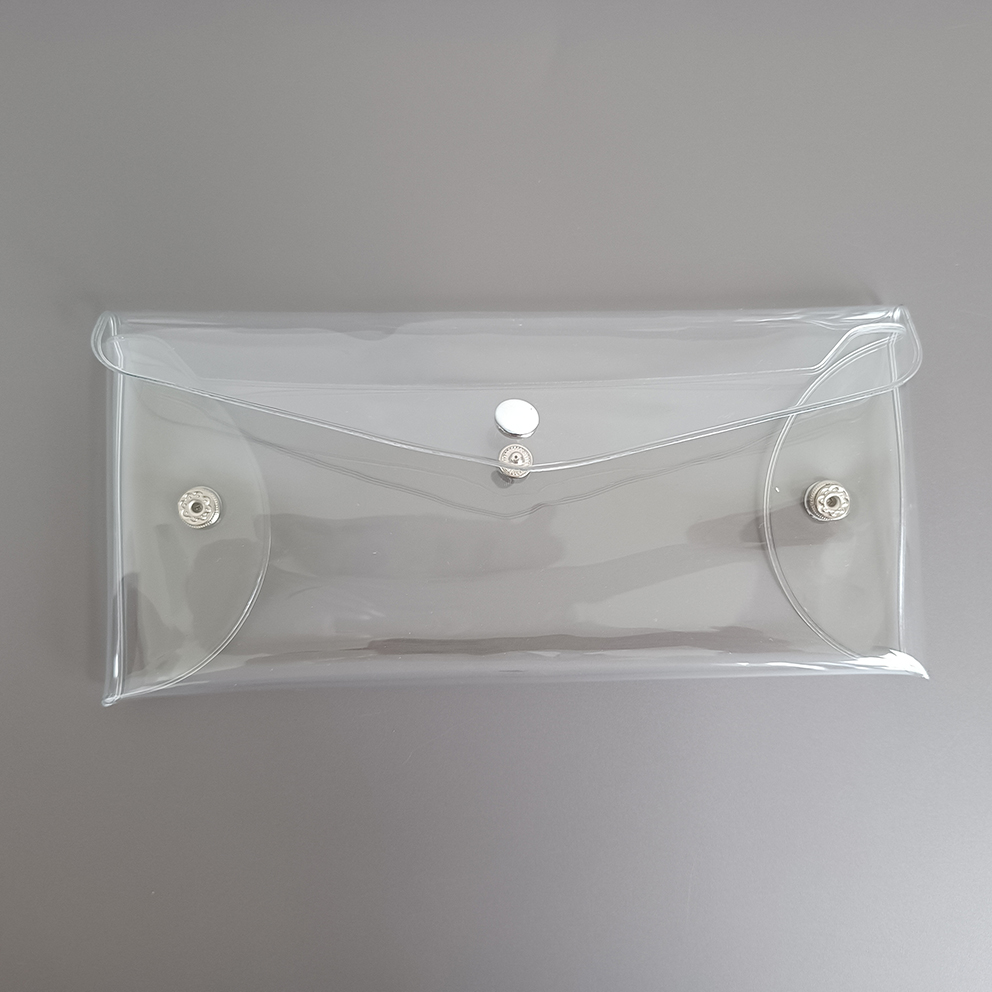 Pochette à billets transparente et fine