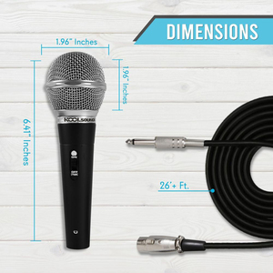 ชุดไมโครโฟนไดนามิกแบบมือถือ 3 ชิ้น KOOL SOUND ระดับมืออาชีพ รูปแบบการรับเสียงแบบคาร์ดิออยด์ สำหรับร้องเพลง - Product Image 2