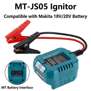 Arrancador de Coche de 13.5V 30A QC3.0 30W DC para Batería de Iones de Litio DCB200 con Abrazaderas para Cables de Arranque - Product Image 4