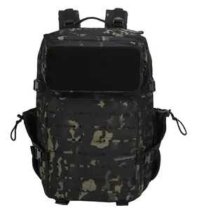 OEM ODM Factory 900D 45L Oxford Tactical Backpack Camo Molle Durable Bag Waterproof Hiking Gym Backpack
