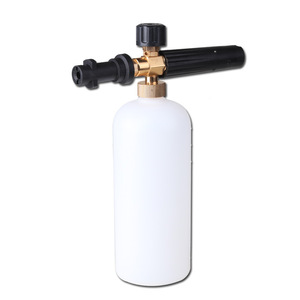 Pistolet de lavage de voiture manuel haute pression Kai Chi Série K, dédié, avec bouteille pulvérisatrice 1L, en plastique blanc, 26CM - Product Image 5