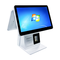 Caisse enregistreuse Wintronix 15,6 pouces avec écran tactile capacitif 10 points, résolution 1920x1080, Bluetooth 5.2, Wi-Fi 6, prise en charge multi-OS, 1D/2D