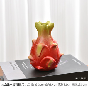 Vaso in ceramica <span class=keywords><strong>Pitaya</strong></span> con motivo quadrato per Pothos idroponica e decorazioni per l'home Office da salotto vaso di fiori da tavolo - Product Image 6