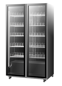 Réfrigérateur vertical pour boissons, vente d'usine, 4 portes vitrées, réfrigérateur vertical pour supermarché - Product Image 3