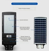 Farolas Solares, Luces Solares para Jardín, Iluminación Exterior, Impermeables IP65 y con Protección Contra Rayos, Certificación CE