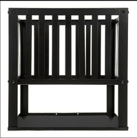 En gros, Brasero suspendu de jardin au charbon de bois avec pique-foyer pour terrasse extérieure, jardin, camping et chauffage, installation facile