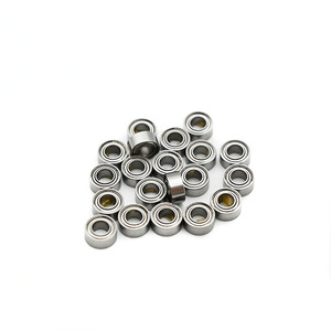 Rodamiento de Bolas en Miniatura de Alta Velocidad R144ZZ R144 SR144 SR144ZZ, 3.175*6.35*2.779mm, Acero Cromado/Acero Inoxidable - Product Image 2